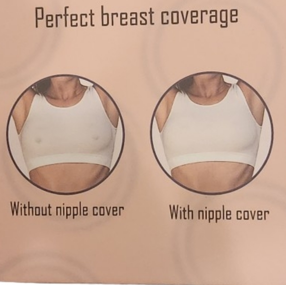 UkamAR Reusable Silicone Nipple Covers – 2 Pairs – Invisible Seamless Coverage